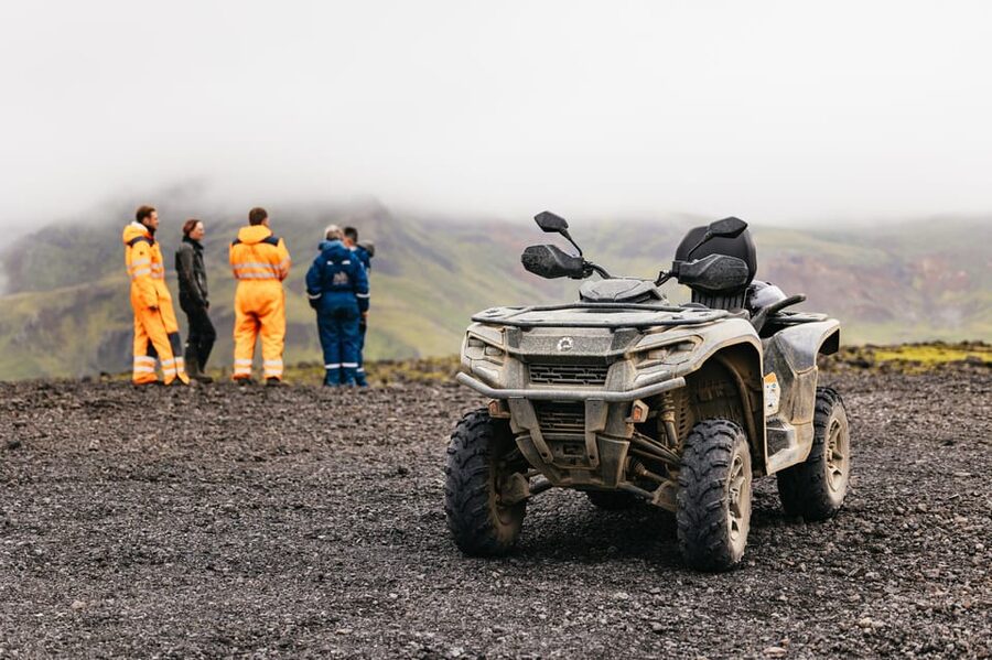 Reykjavik: Countryside Guided ATV Tour with Transfers - A calm, careful start at base camp