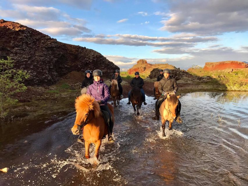 Reykjavik: Evening Sleipnir Horse Riding Tour with Pickup - From Reykjavik streets to Icelandic horse country