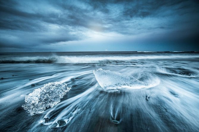 Reykjavik: Glacier Lagoon, Diamond Beach & South Coast Day Tour - Vik, black sand, and Reynisdrangar