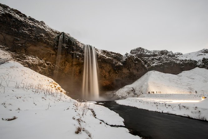 Reykjavik: Glacier Lagoon, Diamond Beach & South Coast Day Tour - Seljalandsfoss on the way home
