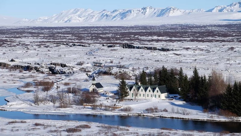 Reykjavik: Golden Circle Super Jeep and Snowmobile Tour - Þingvellir gives the day a strong beginning