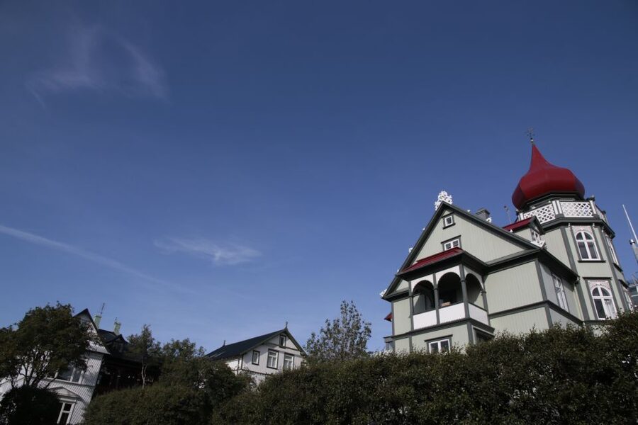 Reykjavik: Guided City Walking Tour - The uphill approach to Hallgrimskirkja