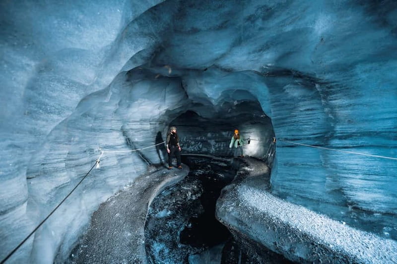 Reykjavik: Katla Ice Cave & South Coast Waterfalls Tour - What the ice tells you about Katla