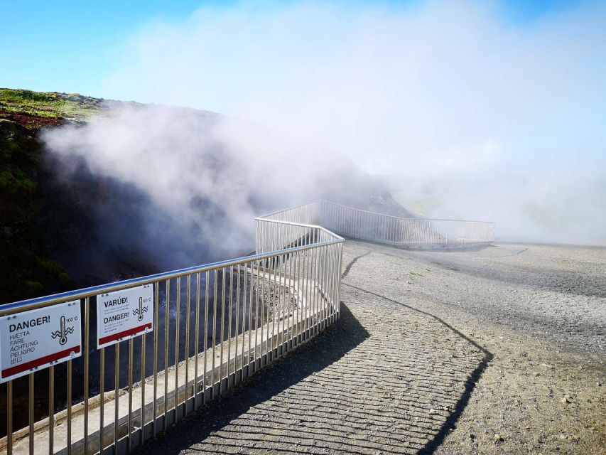 Reykjavik: Lava Cave, Hot Springs, and Waterfalls Tour - Húsafell and the return to Reykjavík