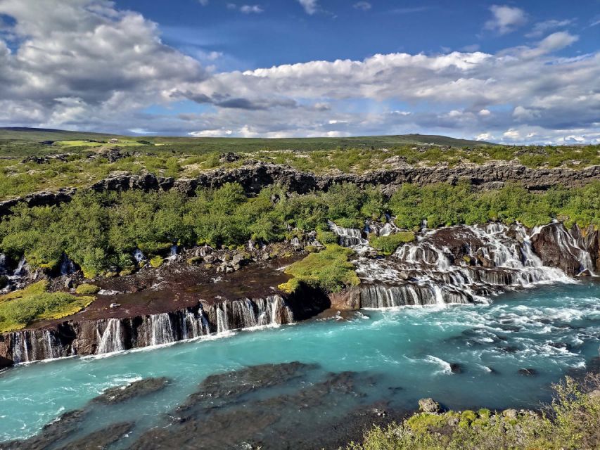 Reykjavik: Lava Cave, Hot Springs, and Waterfalls Tour - From Reykjavík to Glanni Waterfall