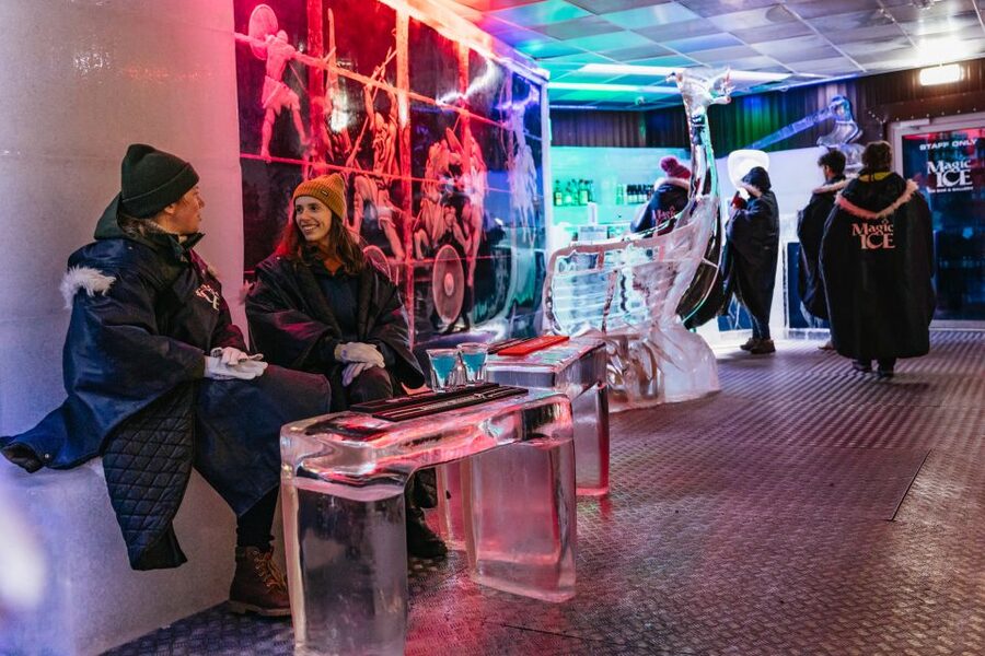 Reykjavik: Magic Ice Bar Entrance and Welcome Drink - How large is the bar?