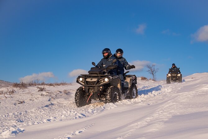 Reykjavik Peak with Safari Quads ATV - Learning the quad before the rough ground