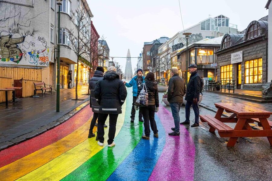 Reykjavik: Sightseeing Walking Tour with a Viking - Harpa Concert Hall from outside and inside