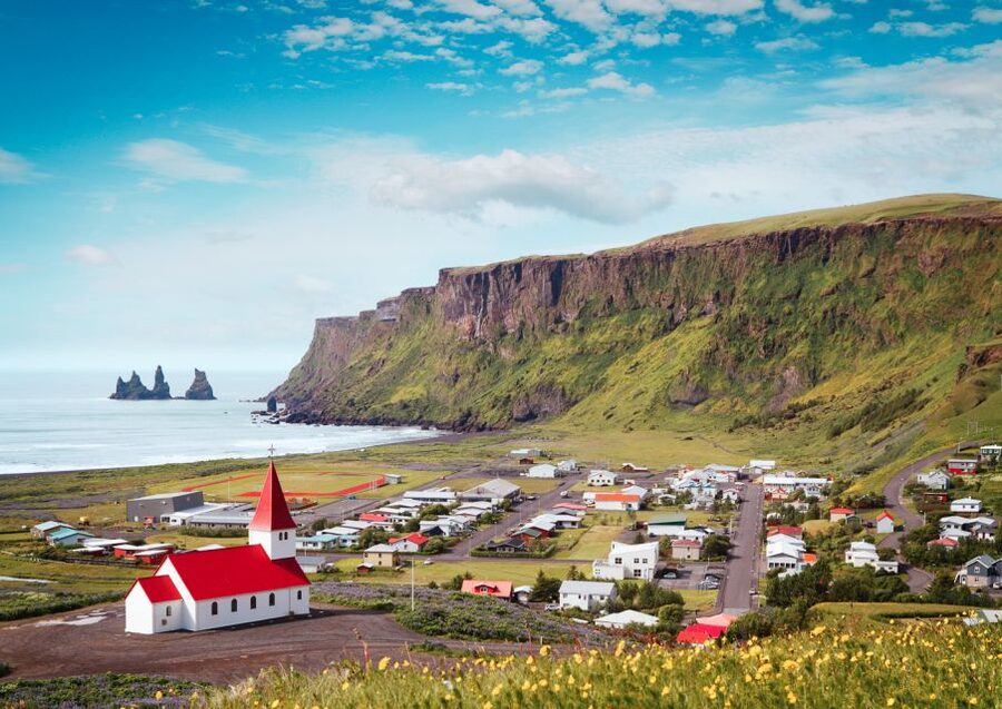 Reykjavik: South Coast Waterfalls & Glacier Small-Group Tour - Skógafoss brings the first major view