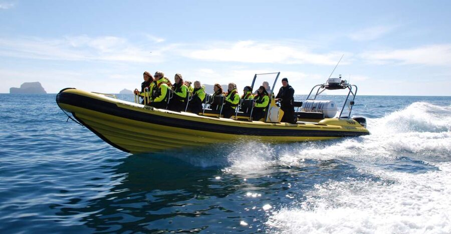 Reykjavik: Whale Watching by RIB Speedboat - Leaving Reykjavík Old Harbor for Faxaflói Bay