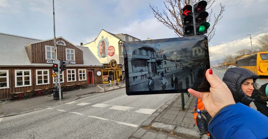 Reykjavik: World War II Walking tour around the city centre - Why the visual material improves the walk