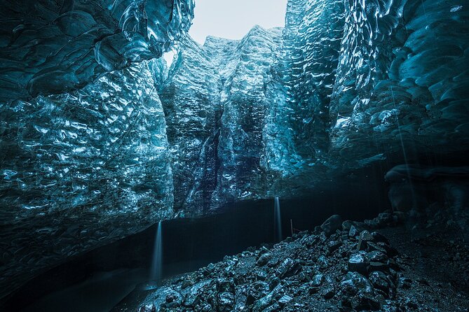 Sapphire Ice Cave Tour from Jökulsárlón - Extra Small Group - Hiking on the glacier and entering the cave