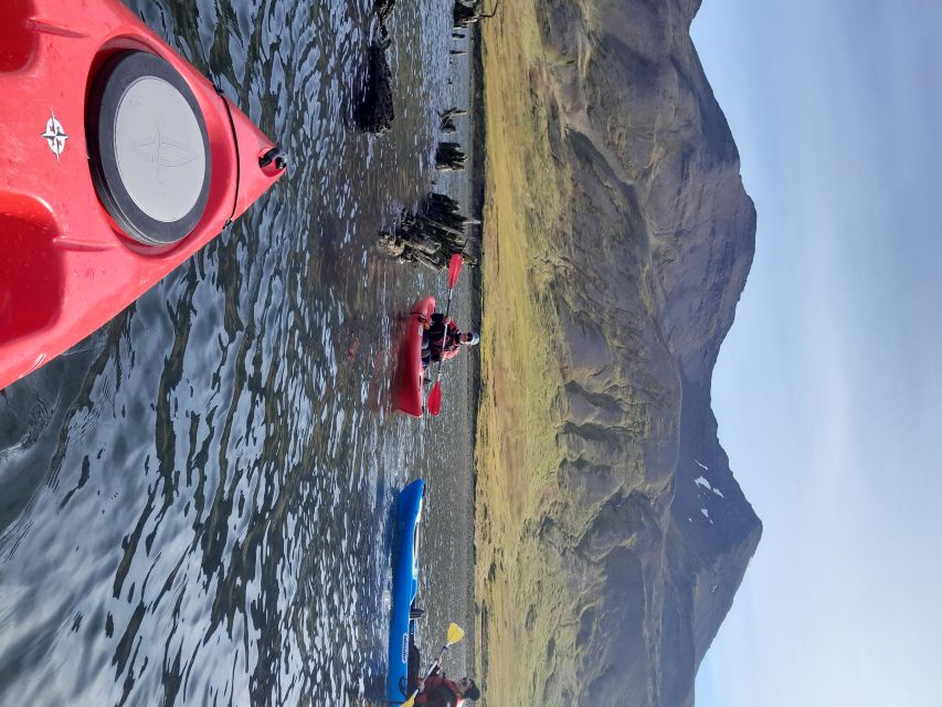 Siglufjörður / Siglufjordur: Guided kayak tour. - Meeting Sigló Sea near the Herring Era Museum
