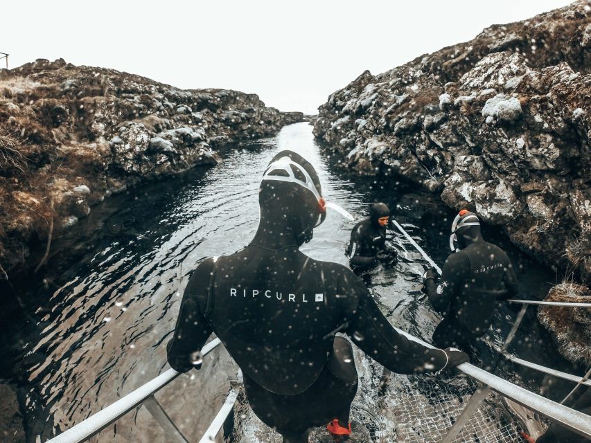 Silfra: Half-Day Snorkeling Day Trip with Underwater Photos - Photos, the lagoon, and hot chocolate