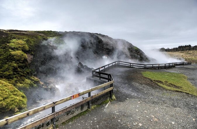 Silver Circle: Lava Cave, Waterfalls & Iceland Horses-Small Group - Deildartunguhver shows geothermal power at close range