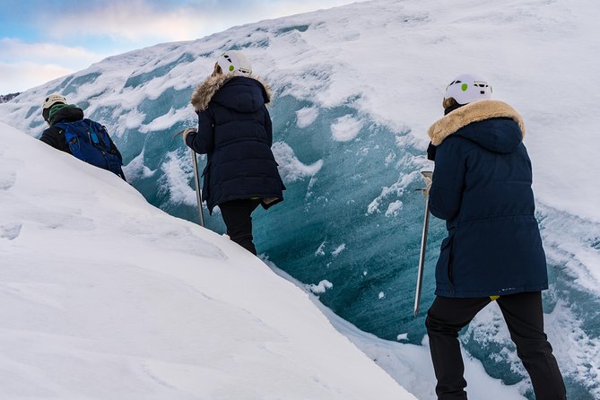 Skaftafell: Blue Ice Glacier Hike on Vatnajökull - On the blue ice for about an hour