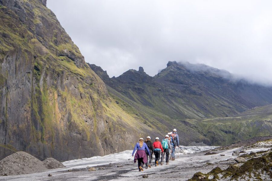 Skaftafell: Extra Small Group Glacier Adventure - How difficult is the walk?