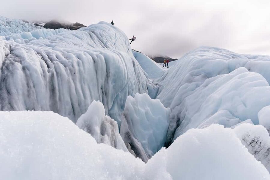 Skaftafell: Glacier Hike & Ice Climbing Adventure - Crossing Rugged Ice and Crevasses