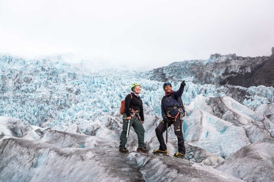 Skaftafell National Park: Falljokull Glacier Advanced Hike - Weather, clothing, and physical effort