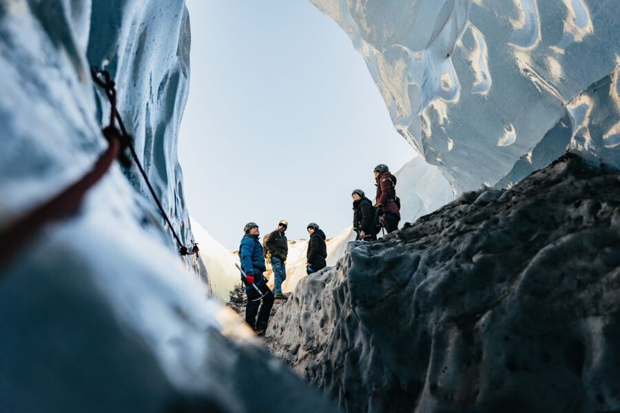 Skaftafell National Park: Falljokull Glacier Easy Hike - A safety briefing before the ice