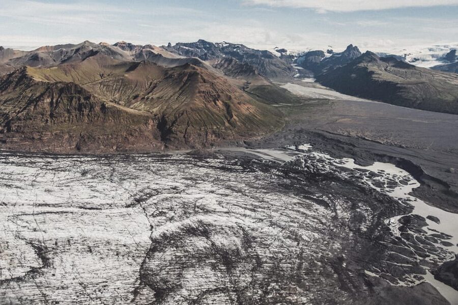 Skaftafell Nature Reserve: Highlights Scenic Airplane Tour - Glacier outlets near Vatnajökull