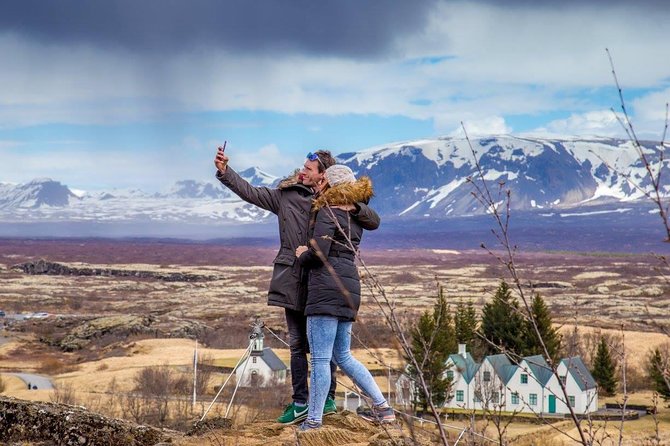 Small-group Golden Circle Classic Tour from Reykjavik - Gullfoss delivers the first big view