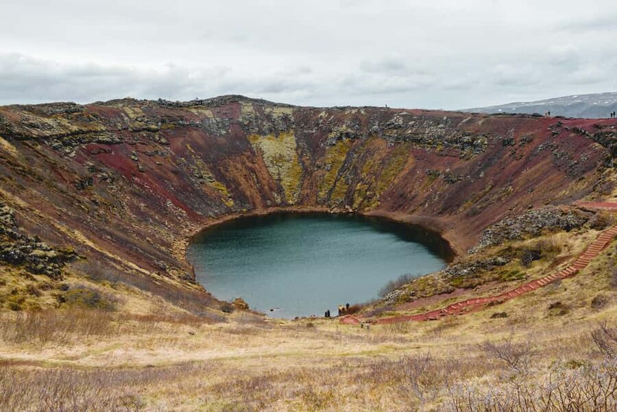 Small Group Golden Circle Tour w/ Kerid & Tomato Farm Visit - Geysir and Strokkur: The Stop with a Built-In Countdown