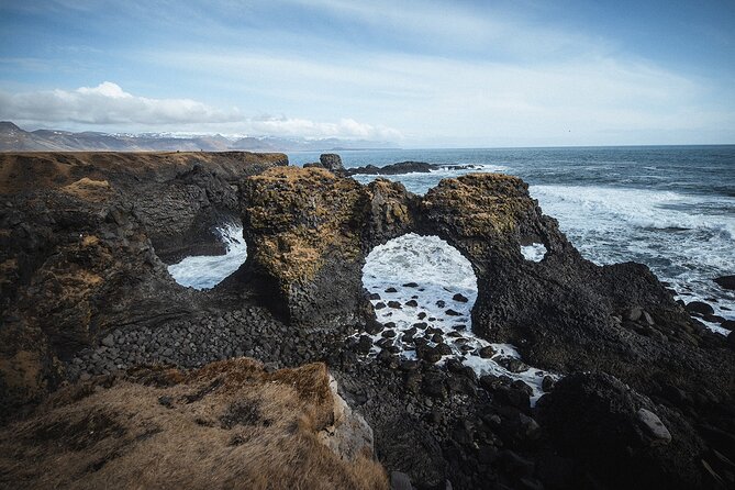 Snæfellsnes Peninsula | Private tour | PRO Photos included - Arnarstapi and the Miðgjá stone bridge