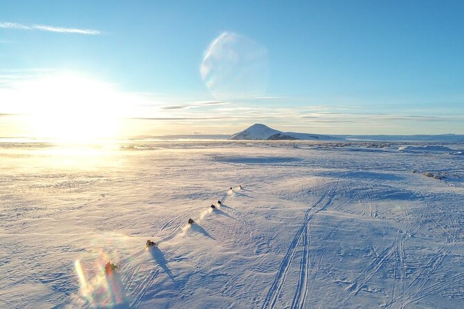 Snowmobile Tour by Lake Mývatn - The one-hour route and its few scenic stops