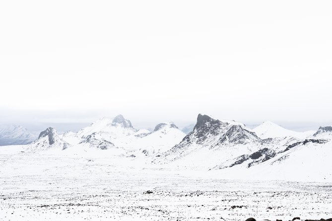 Snowmobiling Adventure on Langjokull Glacier from Gullfoss - Learning to Handle the Snowmobile