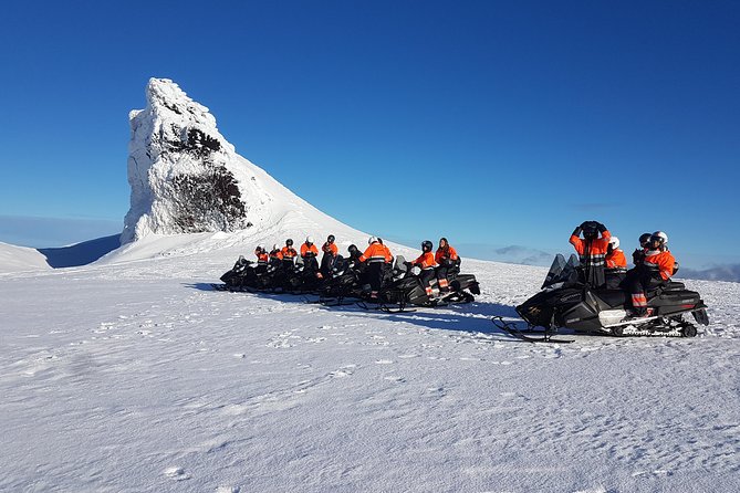 Snowmobiling on Eyjafjallajökull - What the provided gear does and does not cover