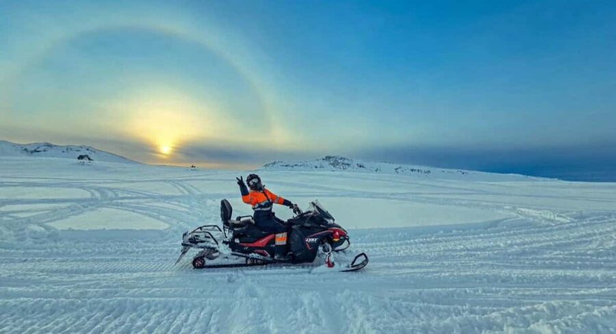 Snowmobiling on Eyjafjallajökull - Is $250 a fair price?