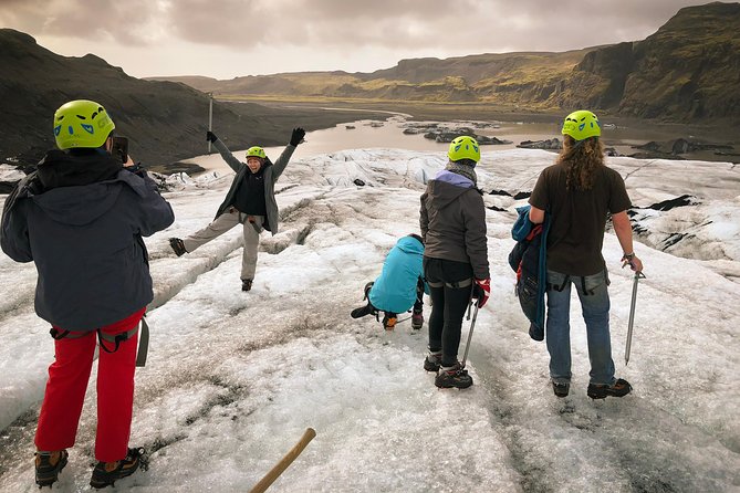 Solheimajokull Glacier 3-Hour Small-Group Hike - The ice, ash, and changing glacier