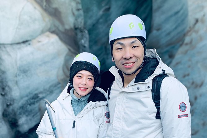 Sólheimajökull Ice Climbing and Glacier Walk - Learning ice climbing from guides such as Maria and Boris