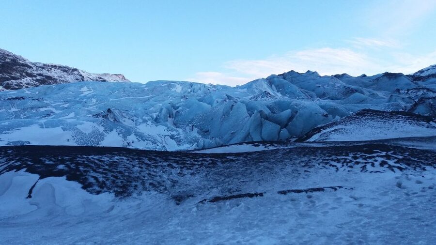 Sólheimajökull Ice Climbing Tour - Learning the basic moves on easy ice