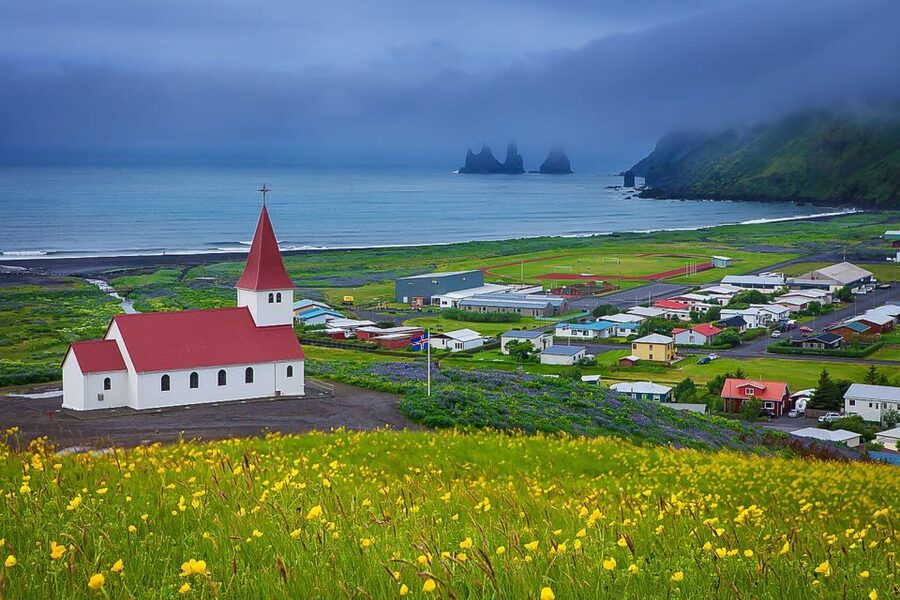 South Coast Classic: Full-Day Tour from Reykjavik - Skógafoss and the view from above