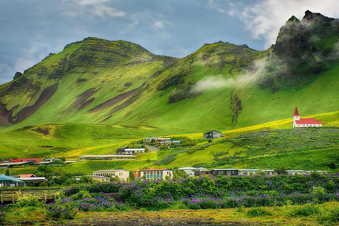 South Coast Waterfall, Black Beach, Glacier Adventure Small Group - Solheimajokull: choose the glacier hike or the glacier view