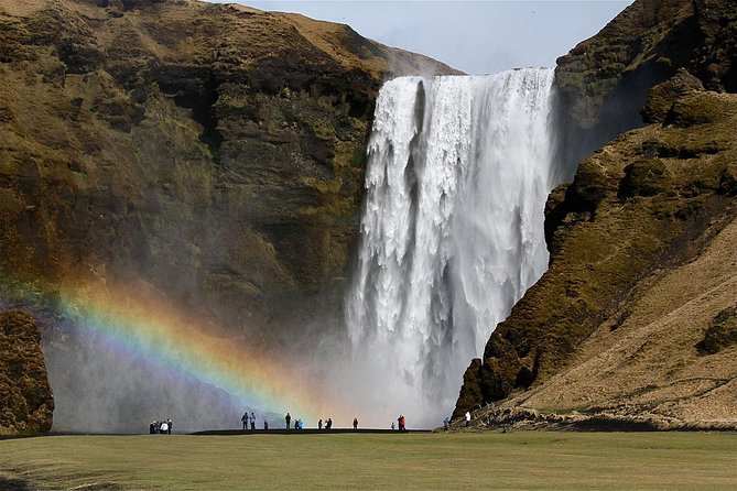 South Coast, Waterfalls and Black Beach Tour from Reykjavik - Seljalandsfoss: the waterfall with a rear view