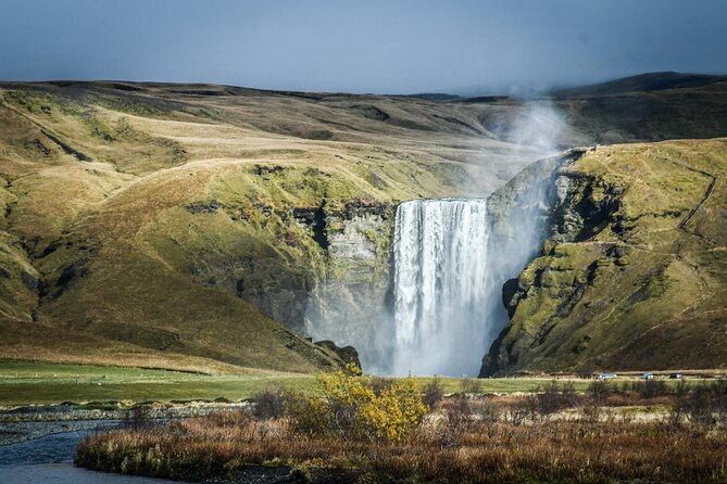 South Coast, Waterfalls and Black Sand Beach (Small Group Tour) - Skógafoss begins the day with serious power