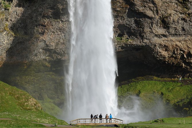 South Coast, Waterfalls and Vík village from Reykjavik - Sólheimajökull, a glacier in retreat
