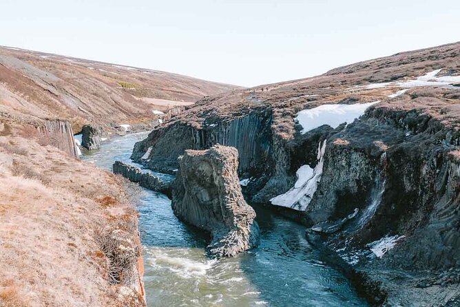 Studlagil Canyon and Waterfall Tour from Seydisfjordur - Reaching Stuðlagil means stairs and an upper viewpoint