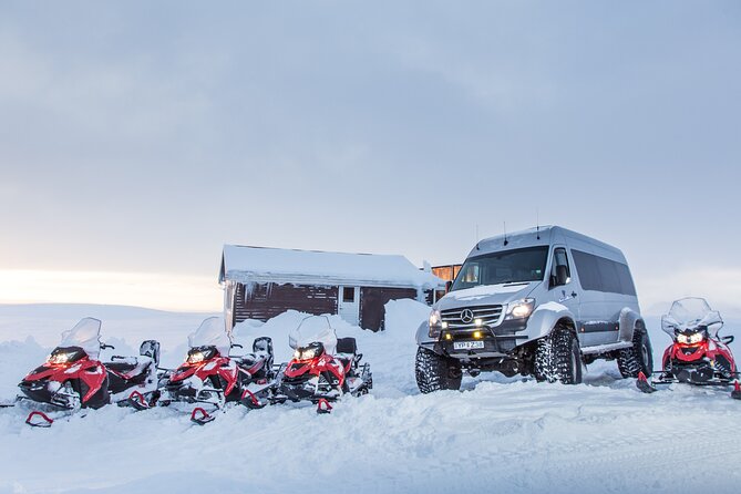 Super Jeep Golden Circle & Snowmobile on Glacier from Reykjavik - Langjökull, the day’s main adventure