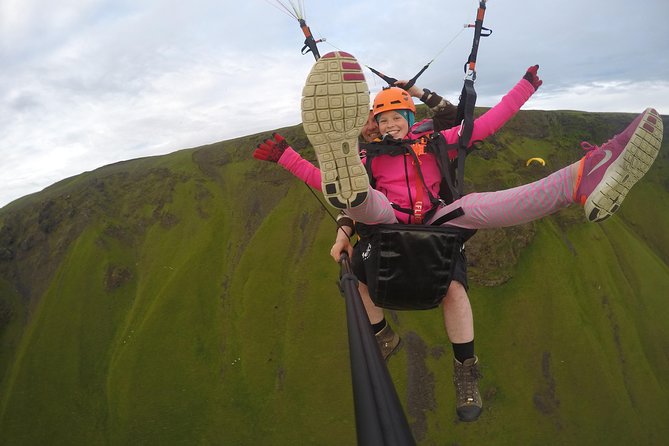 Tandem Paragliding Flights from Vik - What the timing really means