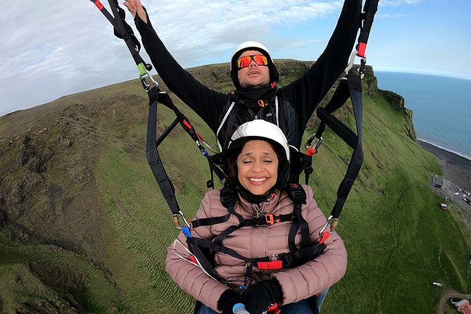 Tandem Paragliding Flights from Vik - Safety, instruction, and the feeling of the flight
