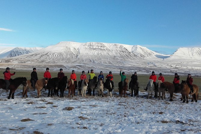 The Viking Horse Riding Experience in North Iceland - Along the river toward Reykjavoss Waterfall