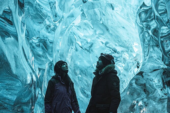 Treasure Iceland - Ice Cave Discovery - Entering the remote blue ice cave
