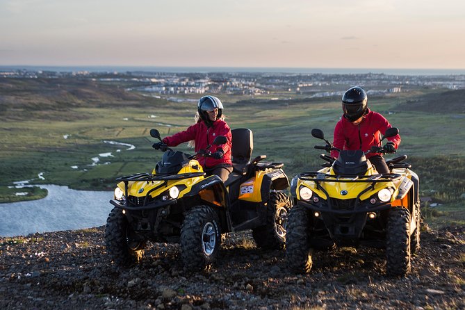 Twin Peaks ATV Iceland Adventure from Reykjavik - From Reykjavik streets to Lake Hafravatn