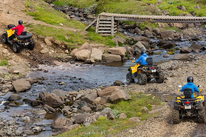 Twin Peaks ATV Iceland Adventure from Reykjavik - Climbing Reykjavik Peak