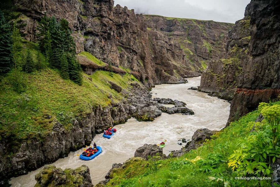 Varmahlíð: East Glacial River Whitewater Rafting - What the $221 price covers