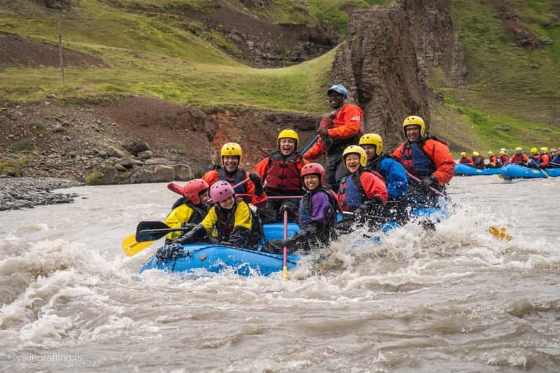 Varmahlíð: Guided Family Rafting Trip - Starting at Viking Rafting